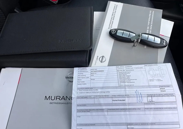 Nissan Murano cena 39990 przebieg: 98000, rok produkcji 2009 z Góra małe 781